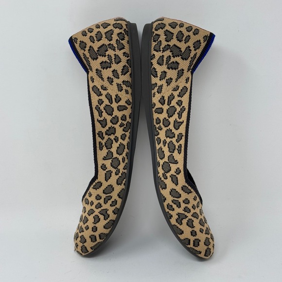 Rothy's The Flat Leopard Print Women's Size 8 - Picture 6 of 11